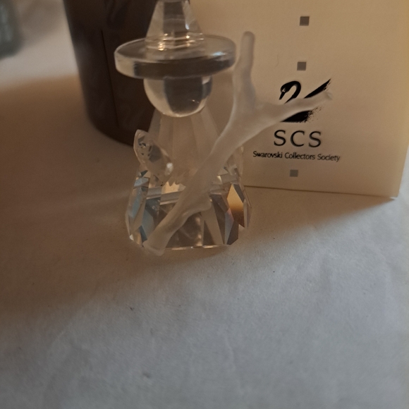 Swarovski Silver Crystal  Nativity  shepherd  in box with C0A excellent - Picture 2 of 8